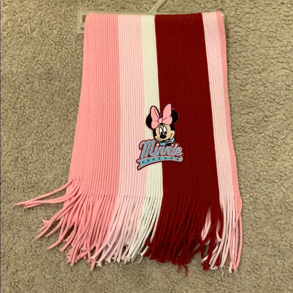 Disney- Minnie Mouse Scarf for Girls - Picture 1 of 3